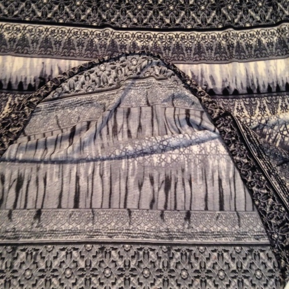 Julia Maxi Dress Stretch Smock Empire Waist S - Picture 3 of 8